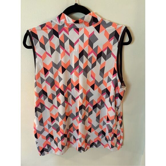 Tail Sleeveless Polo Shirt - Picture 3 of 3